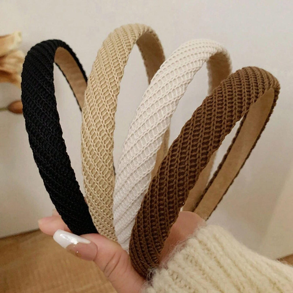 Bandeaux AIBFRID minces et tricotés pour cheveux—style chic et durable