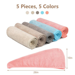AIDEA séchage rapide en microfibre pour cheveux sans chaleur excessive.