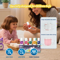 Brosse adaptée enfant pour une application précise sur les ongles des tout-petits.