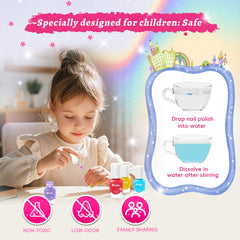 Vernis enfant Aieenjor retrait facile sans dissolvant.