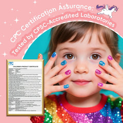 Vernis Aieenjor enfant, séchage rapide et fini respirant pour des ongles joyeux.