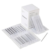 Aiguilles de piercing 100 pièces 15G 1-4mm, emballage discret et sûr pour professionnels.