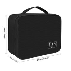 AIHOPESTO sac barbier avec doublure velours pour garder vos outils en douceur
