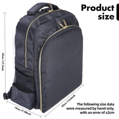 AIHOPESTO sac barbier voyage - tissu imperméable protège le matériel