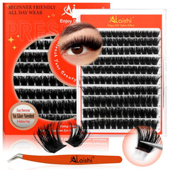 Les cils AILAISHI sans colle avec kit pinces facilitent l'application rapide et propre.