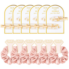 Broches cheveux Aileam dorées et pailletées pour une allure bridal chic.