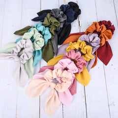 Aileam scrunchies couleur variée, assorties à toutes vos tenues.