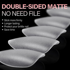 AILLSA faux onglets gel naturels, durables et confortables.