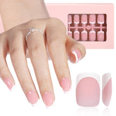 AILLSA onglets rose pale pour pose facile et naturelle