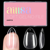 AILLSA onglets-tips-amande-courte: extension naturelle et durable.