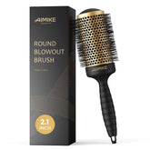 Brosse AIMIKE arrondie 2,1 pouces – résultat lisse et rapide.