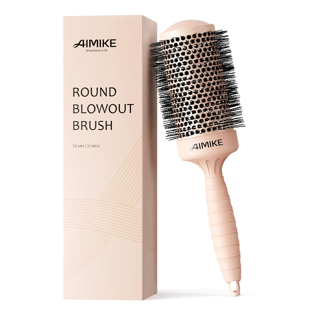 Brosse ronde AIMIKE Nano Ion Thermique pour un volume optimal pendant le brushing