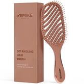 AIMIKE detangler brosse sur cheveux mouillés pour démêler sans douleur.