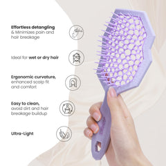 AIMIKE Glacier sur cheveux humides, démêlage rapide sans casse.