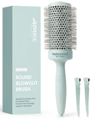AIMIKE NaturaVol brosse ronde barillet 2,1 pouces pour un brushing volumineux et lisse