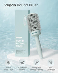 AIMIKE NaturaVol brosse ronde barillet aluminium ventilé pour un flux d air rapide