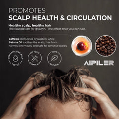 Cheveux brillants et revitalisés grâce à AIPILER Batana.
