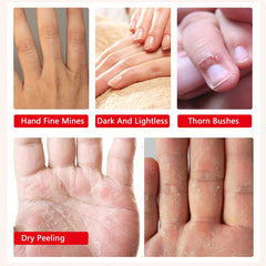 AIQIUSHA Gants extraits botaniques – soin nourrissant pour peau sèche