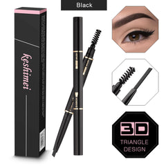 AIRCLE crayon-sourcils noir-imperméable, tenue longue durée.