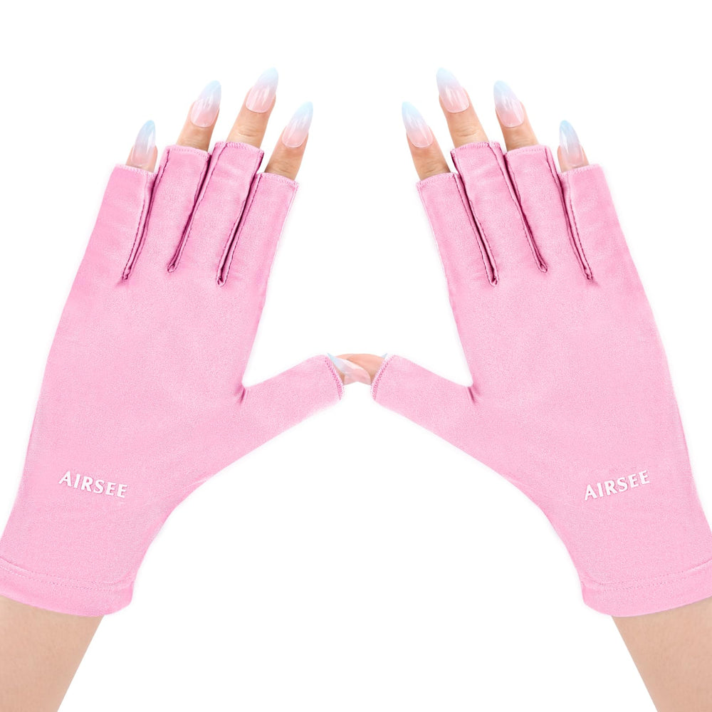 Gants AIRSEE UV, douceur du tissu nylon-lycra pour un port confortable.