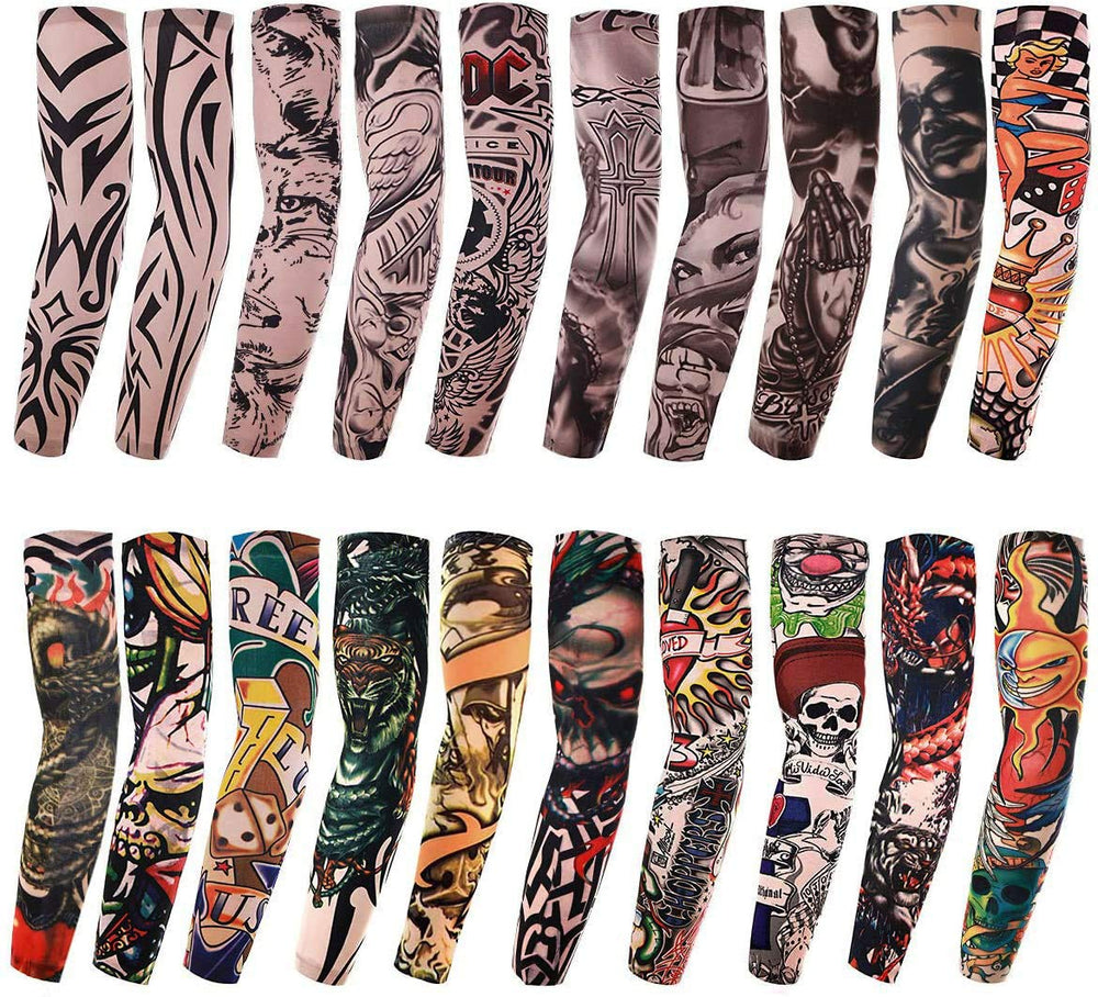Akstore tatouage manche tigre: protection UV légère et style audacieux.