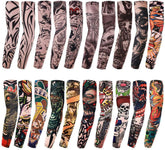 Akstore tatouage manche tigre: protection UV légère et style audacieux.