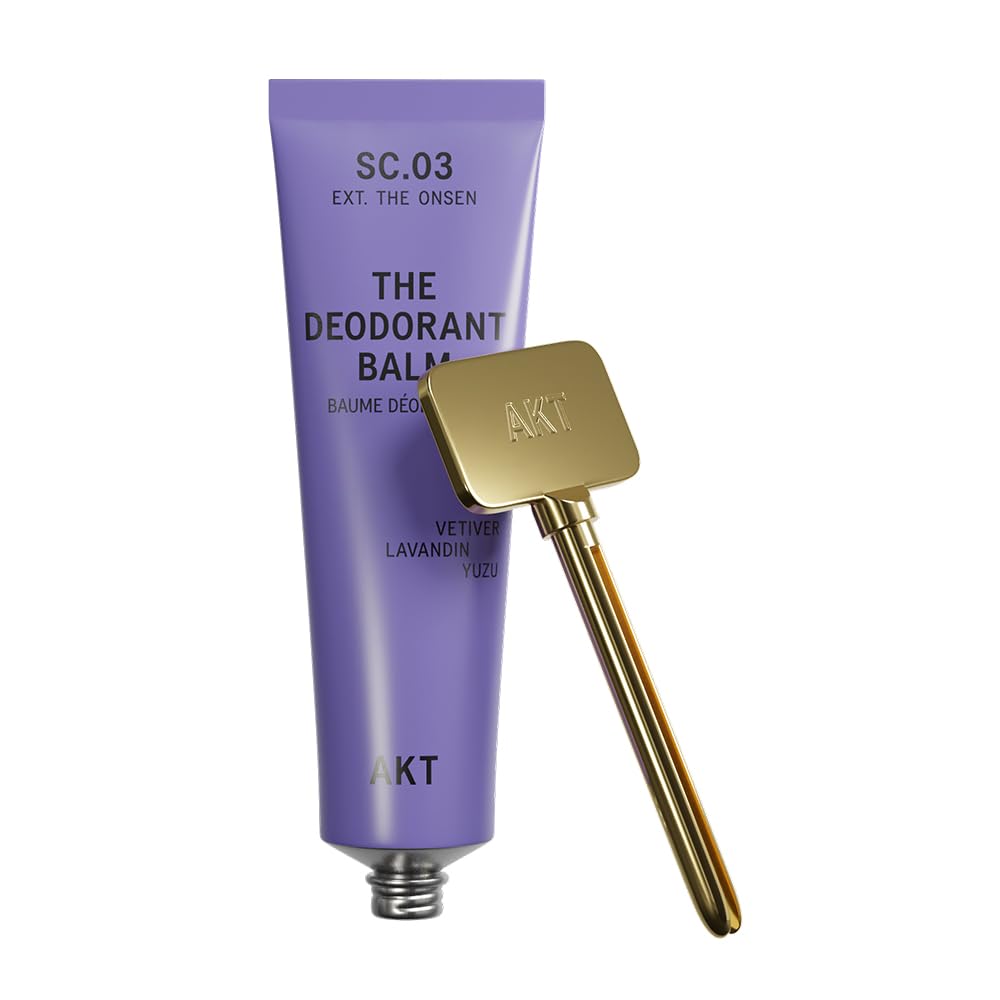 AKT Déodorant Baume emballage sans plastique, pratique et durable.