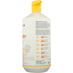 Texture crémeuse du conditionneur Ala affia Facilitant le démêlage en douceur.