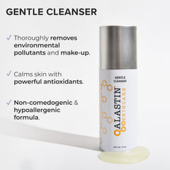 ALASTIN Gentle Cleanser mousse sur peau, sensation douce et hydratante