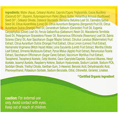 Emballage Alba Botanica, étiquette claire et informative.