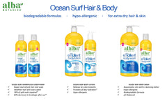 Alba Botanica Repair & Refresh Ocean Surf, texture crèmeuse facilitant le démêlage.