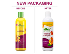 Arôme tropical enveloppant du shampooing Plumeria d'Alba Botanica