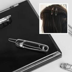 Clip métal rétro Albooss de 5,6 cm, fixation facile et sûre.