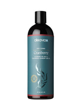 Aleavia Body Cleanse – Bouteille Cranberry, soin doux pour la peau et le microbiote cutané.