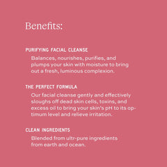 Aleavia Purifying Facial Cleanse – mousse légère purifiante sans irritations.