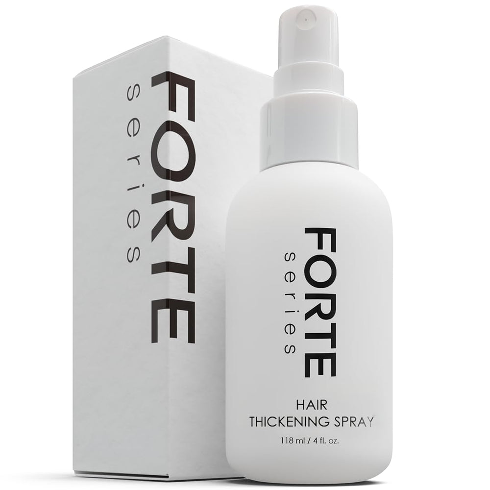 Alex Costa Forte Series Spray Épaississant – flacon pompe pour volume rapide.