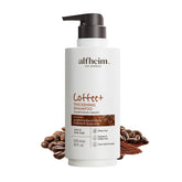 Flacon ALFHEIM Coffee+ Shampoo stimulant les racines et le volume.