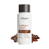 ALFHEIM Coffee+ Shampoing en flacon, révèle le volume des cheveux fins.
