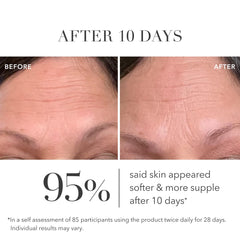 Texture beurre Algenist GENIUS Crème Nuit pour peau douce.