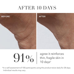 Algenist GENIUS crème: texture onctueuse prête à hydrater la peau.