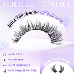 ALICE application douce des clusters cils kit, facile pour les débutants.