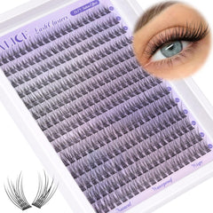 ALICE extensions cils en grappes 10-14mm – look naturel et discret au quotidien