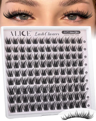 ALICE clusters cils ondulés 10-14 mm pour un regard naturel et défini.