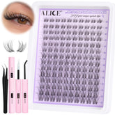 ALICE Kit ensembles cils naturels à effet léger et feuilleté, usage quotidien.
