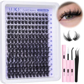 ALICE kit extensions cils amas fin, rendu naturel pour le quotidien.