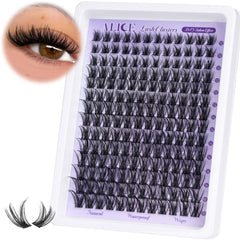 ALICE Lash Clusters Wispy – fibres 0.07D, effet léger et naturel.