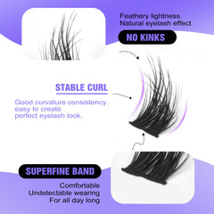 ALICE système DIY extension cils: système convivial pour extensions DIY, idéal pour les débutants.