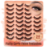 ALICROWN Cils-faux naturels 4 styles: look quotidien discret et élégant