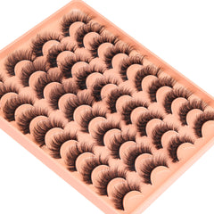 ALICROWN Cils-faux wispy: volume léger pour un regard élégant au quotidien