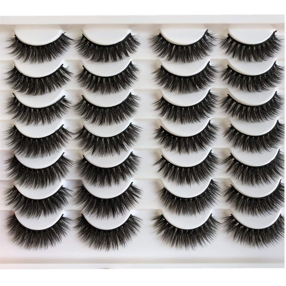 ALICROWN Hair – Faux cils courts naturels pour un regard discret et élégant.